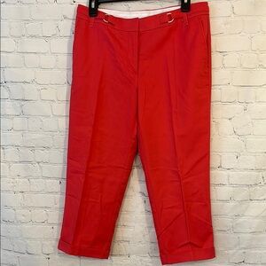 New Directions salmon color crop pants
